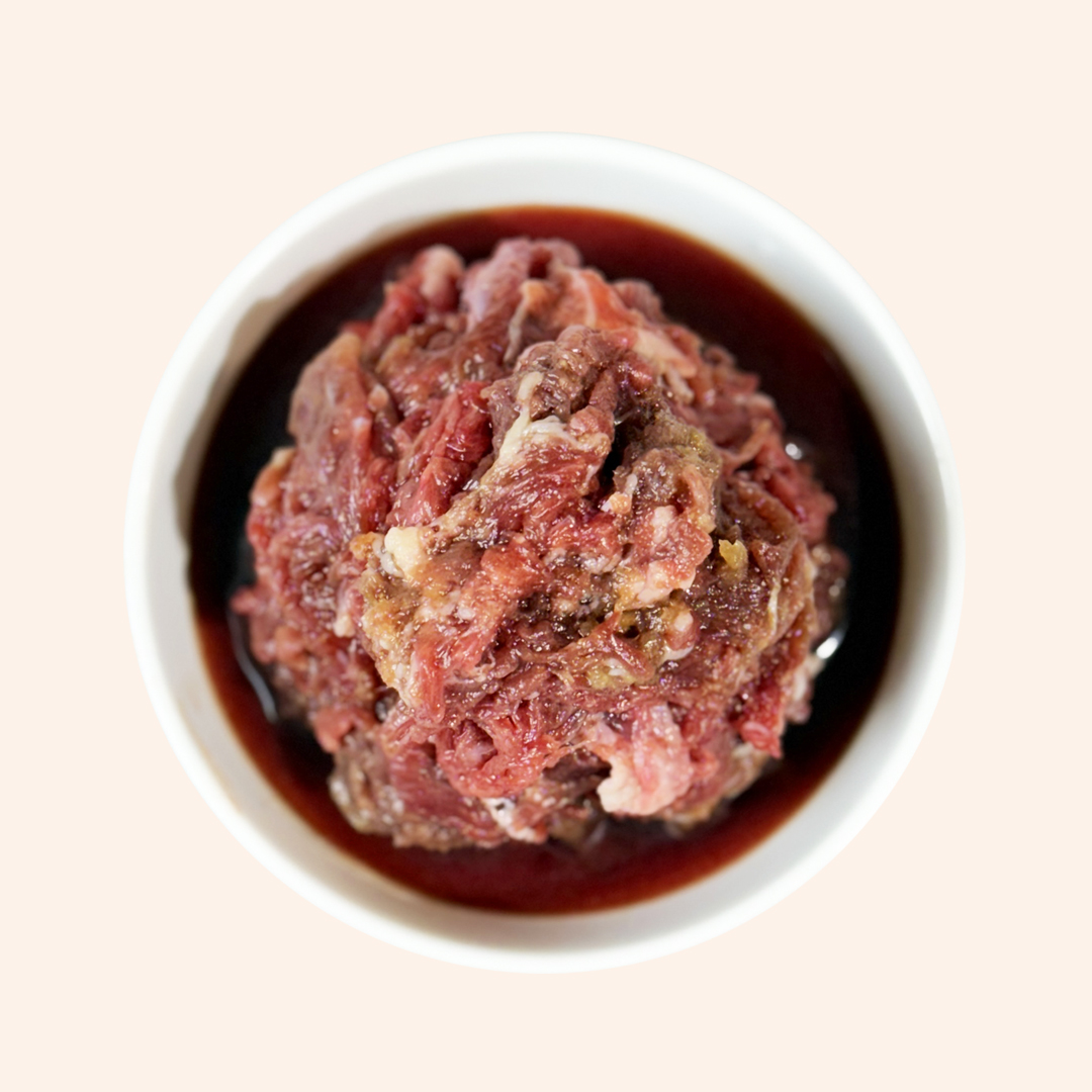 위드잇 프리미엄 한우 양념 소불고기 200g X 2팩 - 오아시스마켓::믿을 수 있는 먹거리